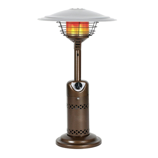 10,000 BTU Tabletop Patio Heater Bronze